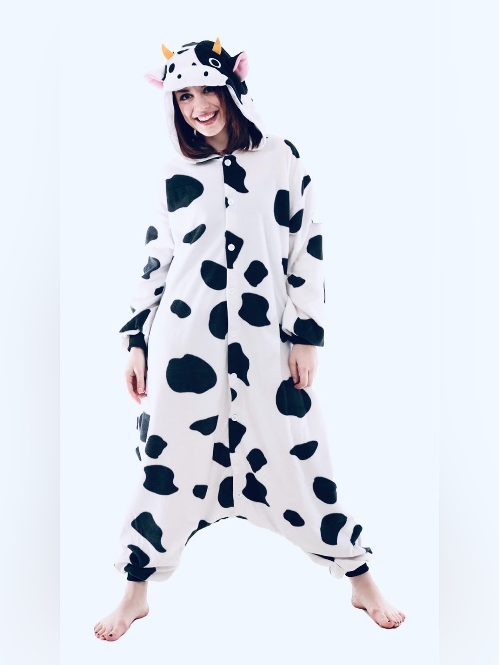 Cow Onesie Pajamas Costume Unisex